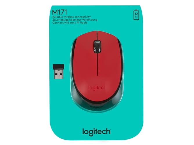 Comprar en oferta Logitech M171 (red)