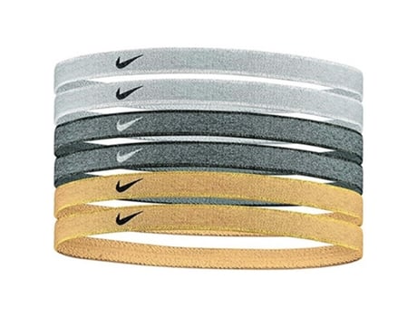 Cintas Swoosh Sport Headbands 6 Pk Metallic NIKE