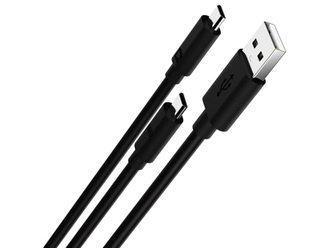 Cable GIOTECK Cargador Dual PS4, Xbox One