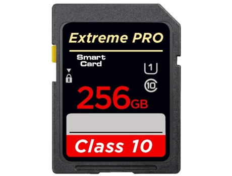 Tarjeta de Memória SLOWMOOSE U3 Sd Sdxc Class10 V10 (256 GB)