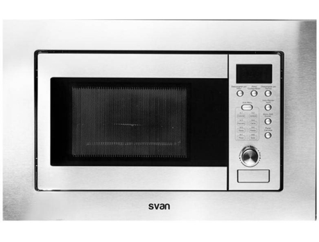 Microondas SVAN SVMW820EIA (20 L - Con Grill - Plateado)