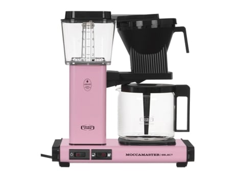 Cafetera de Goteo MOCCAMASTER 53989 (Negro - Rosa - 1,25 L - 1520 W)