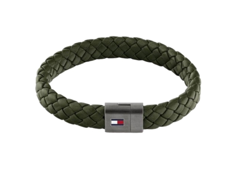 Pulsera de cuero TOMMY HILFIGER verde 2790332