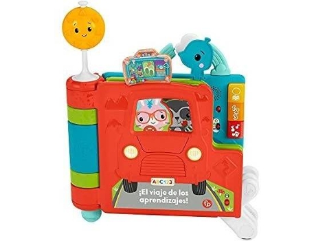 Fisherprice Libro De actividades historias sienta y levanta mattel el viaje los aprendizajes edad 3