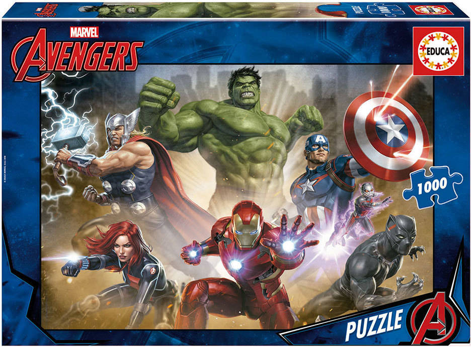 Puzzle EDUCA 1000 Avengers (Edad Mínima: 12 Años - 1000 Piezas)