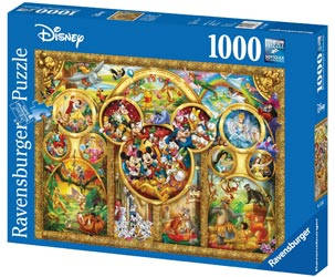 Puzzle RAVENSBURGUER Disney (1000 Piezas)