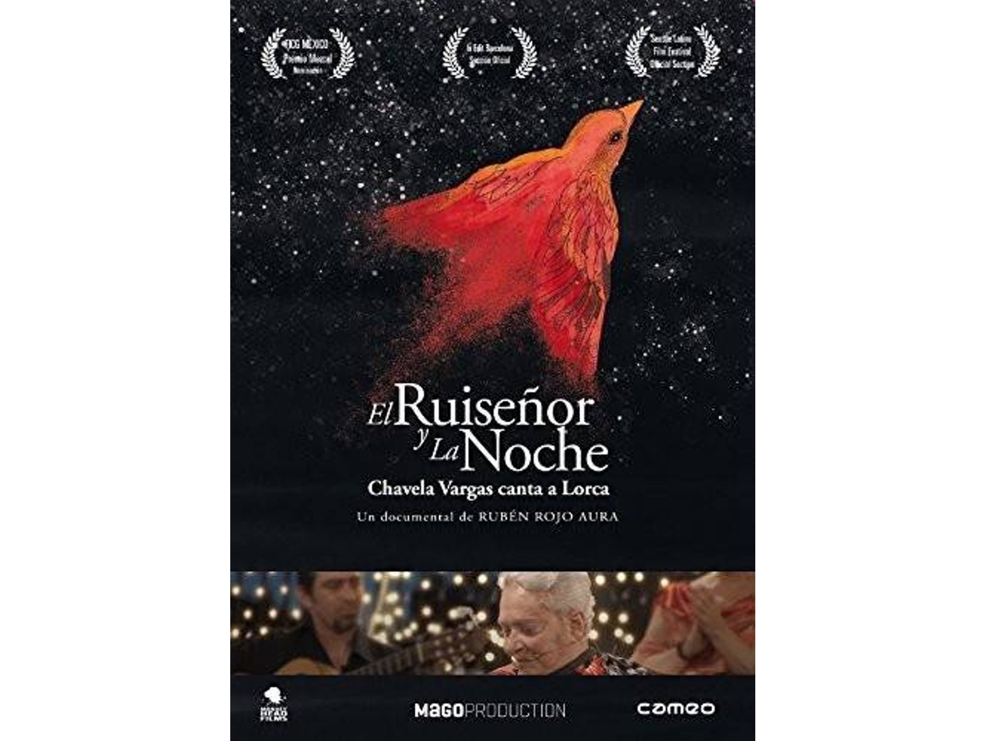 DVD El Ruiseñor Y La Noche. Chavela Vargas Canta A Lorca