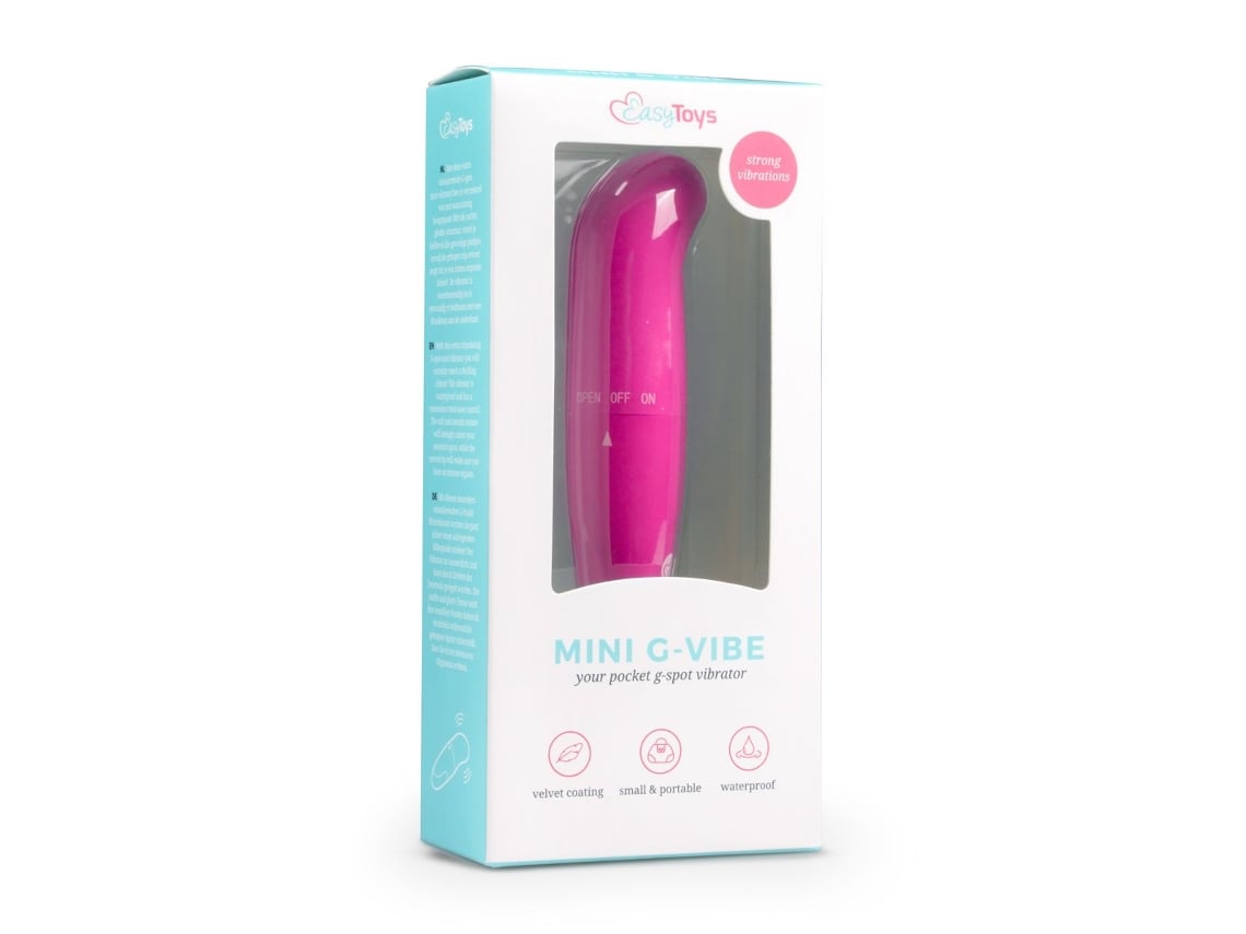 Mini vibrador para punto G Rosa EASYTOYS MINI VIBE COLLECTION | Worten.es