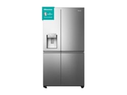 Frigorífico Americano HISENSE RS818N4TIE (No Frost - 179 cm - 632 L - Inox)