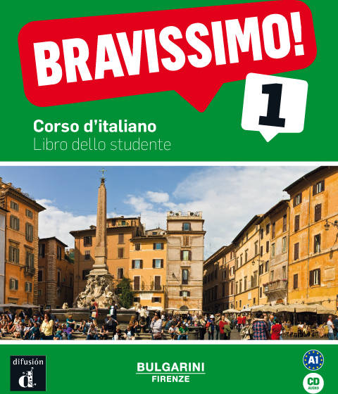 Bravissimo 1 Libro dello studente cd texto italiano a1 tapa blanda marilisa