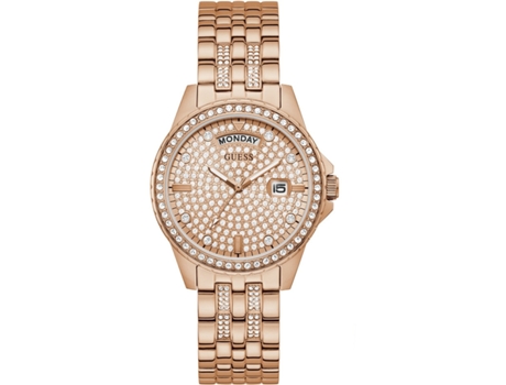 Reloj GUESS Mujer (Acero Inoxidable - Rosa)