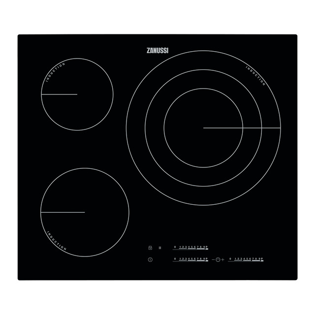 Placa de Inducción ZANUSSI ZIT6375CB (Eléctrica - 59 cm - Negro)