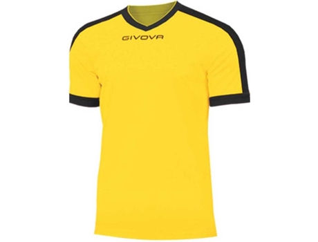 Camiseta de Hombre para Fútbol GIVOVA Revolution Amarillo (S)