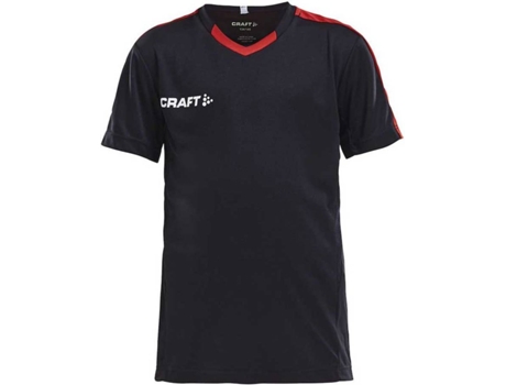 Camiseta de Hombre para Fútbol CRAFT Progress Contrast Rojo (10/12 Años)