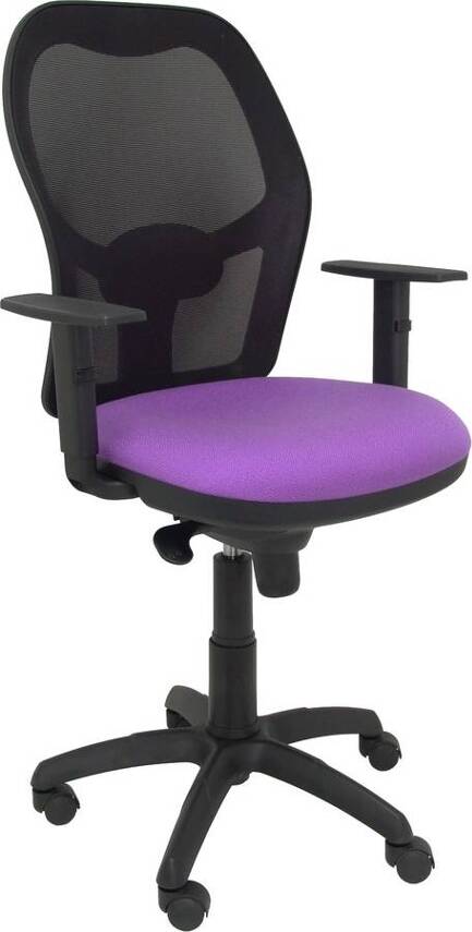 Silla de Escritorio Operativa PYC Jorquera Morado N (Brazos Ajustables - Malla)