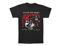 Camiseta ROCKINSTONE Faith No More King For A Day (M)