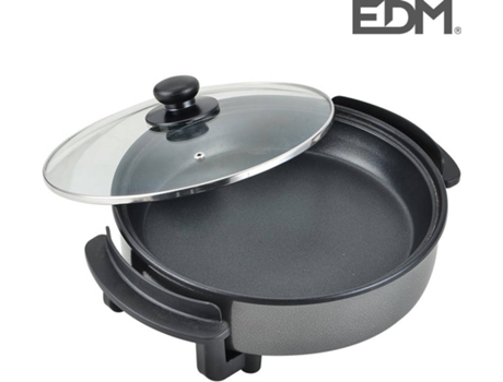 Pizza Pan 42x5cm 1.500w edm placa 1500w 7581 07581 electrica1500w 42x5