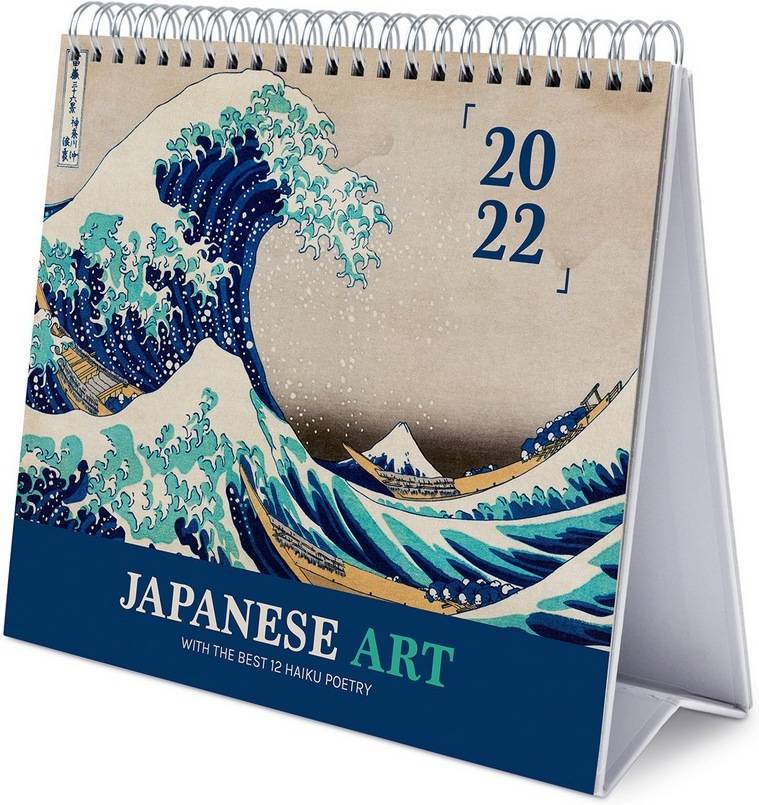 Calendario Escritorio Deluxe 2022 japanese sobremesa arte japones│ mesa anual oficina grupo erik