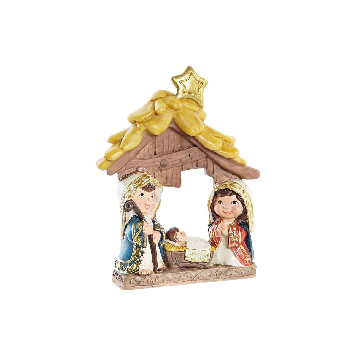 Belenes de Navidad DKD HOME DECOR (Resina - Muticolor)