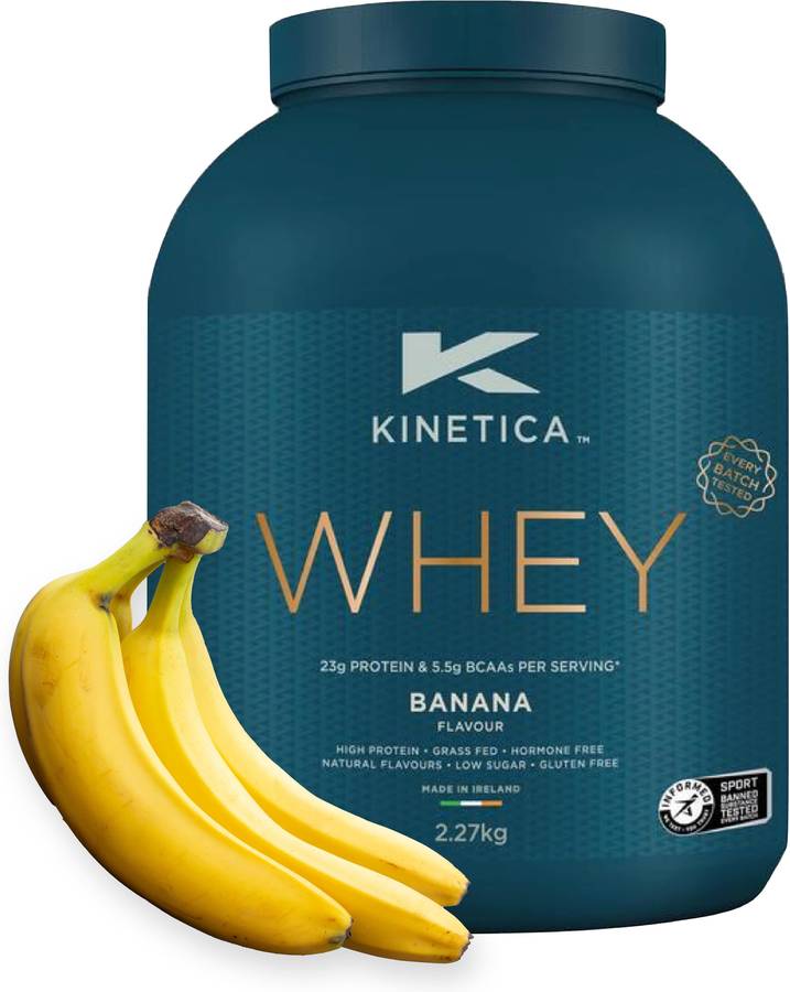 Proteína KINETICA Whey Plátano (2.27 kg)