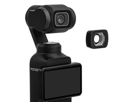 Lente Gran Angular para Cámara Dji Osmo Pocket 3 Negro