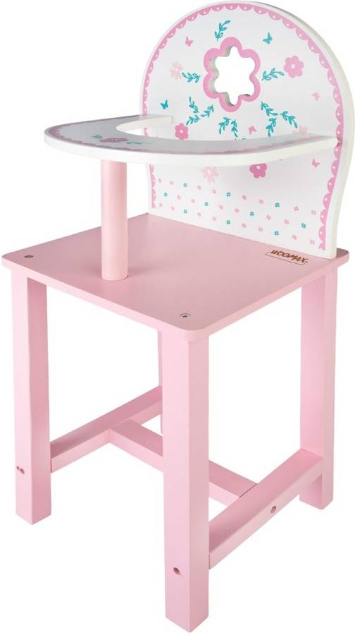 Silla De Muñecas woomax madera edad 3 años trona 46476