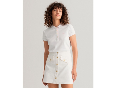 Polo para Mujer GANT (XL - Branco)