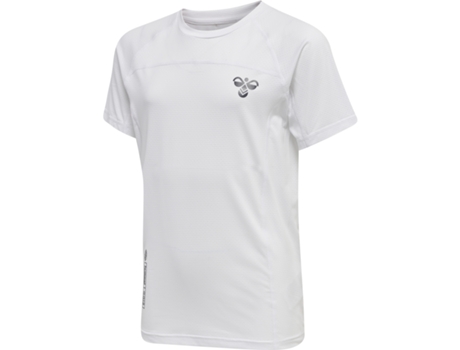 Camiseta de Niña HUMMEL Poliéster Blanco (10 años)