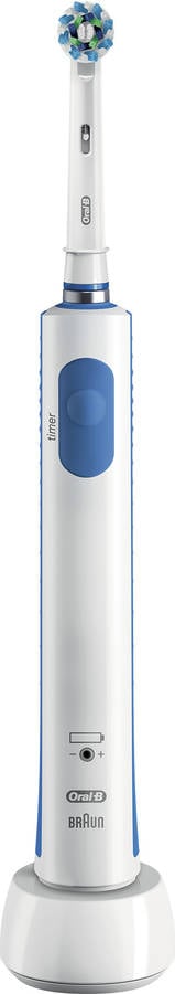 Cepillo de Dientes Eléctrico ORAL-B 600 Cross Action - Box Azul y Blanco (20.000 rpm)