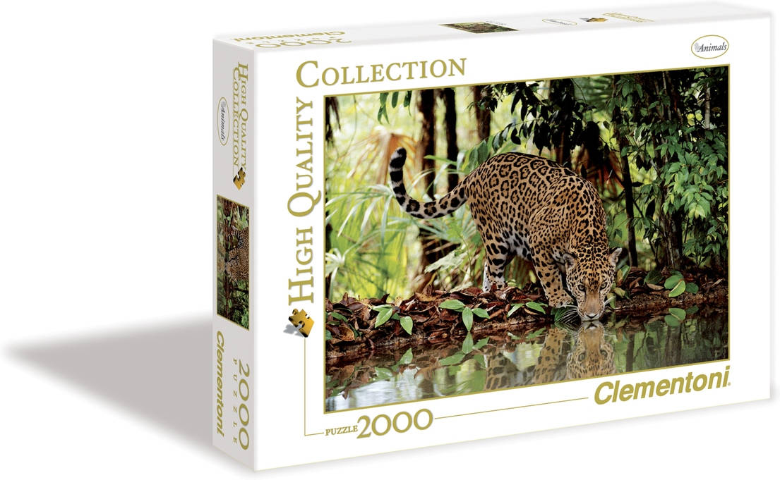 Puzzle CLEMENTONI Leopard (2000 Piezas)