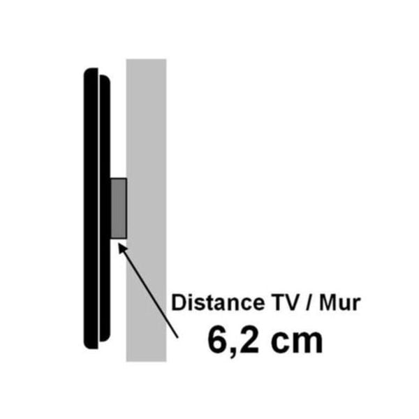 Soporte Tv Inclinable 0121243 de pared 32 60 kimex 50x50 mm 600x400mm