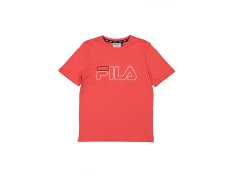 Camiseta de Niña FILA Salmaise Rojo (15/16 Años)