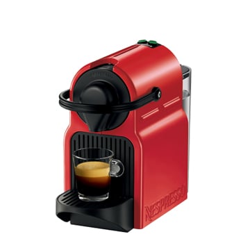 Cafeteras de Cápsulas KRUPS Nespresso Inissia Rouge YY1531FD  Rojo