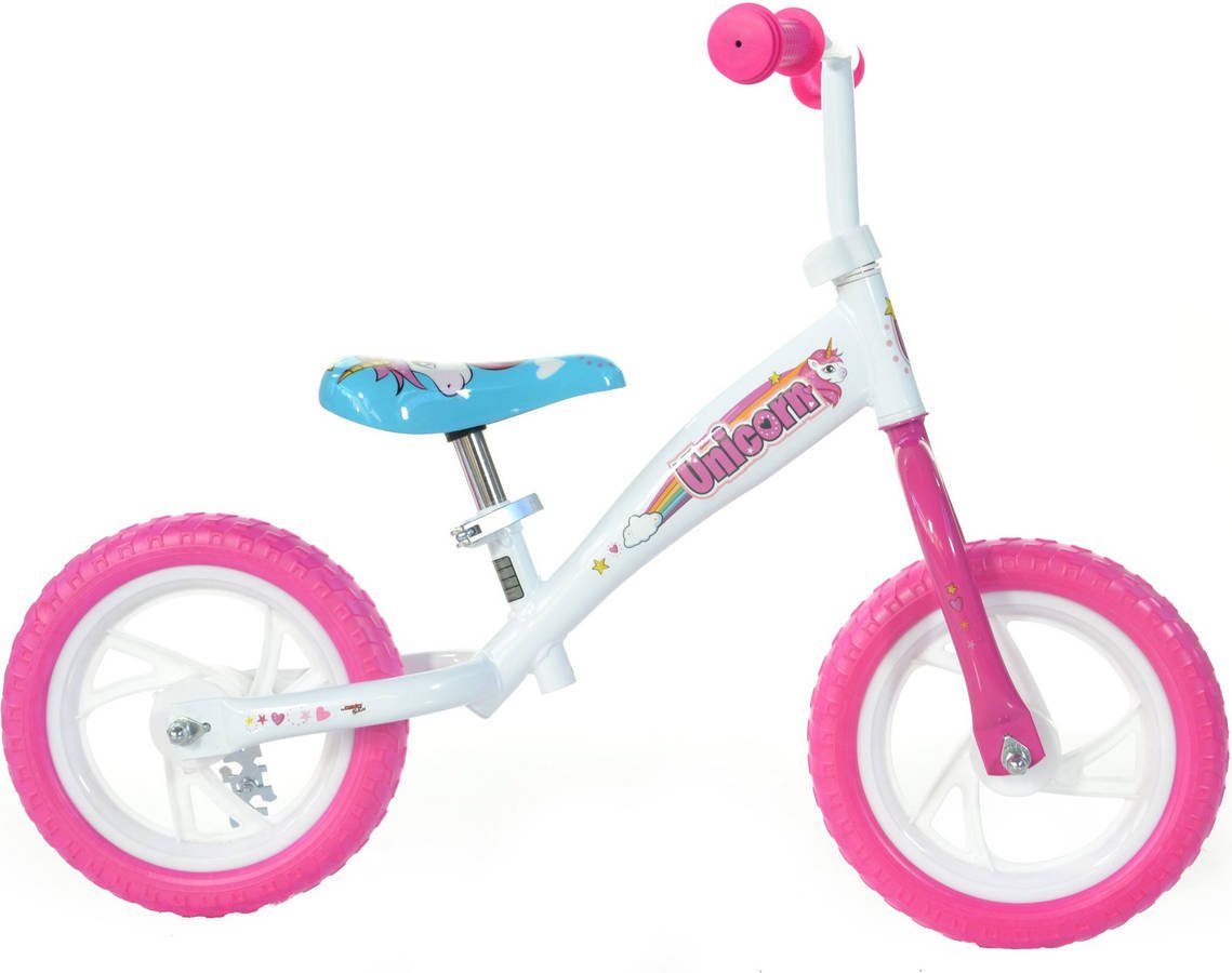 Bicicleta Sin Pedales UNICORN Rosa (Edad Minima: 3 años - 10")