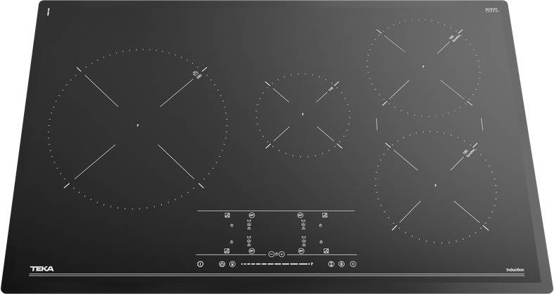 Placa de Inducción TEKA IR 8430 (Eléctrica - 80 cm - Negro)