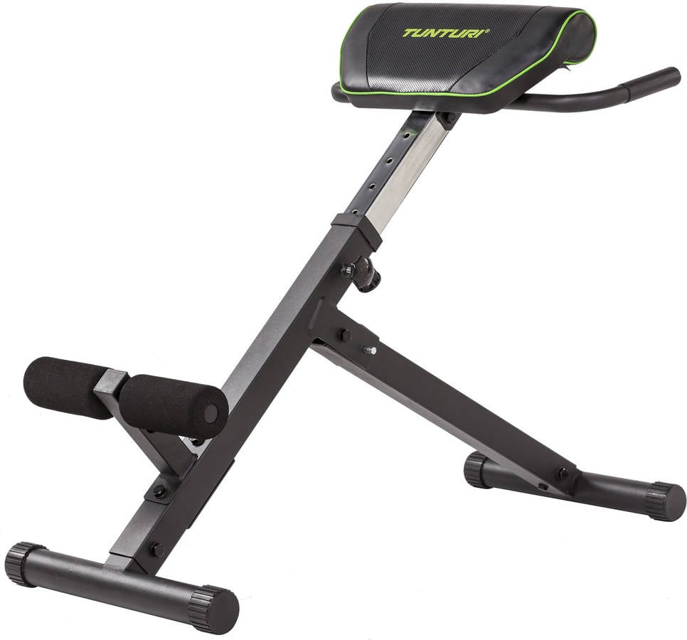 Banco de Musculación TUNTURI CT40 Core Trainer (80x100x56cm - Negro)