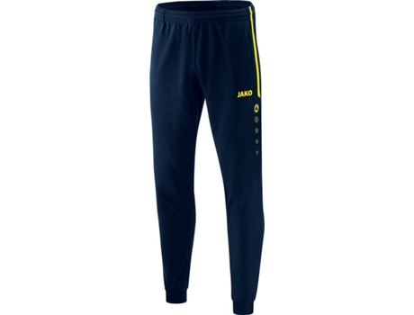 Pantalones para Niño JAKO Competition 2.0 Azul, Amarillo para Fútbol (11-12 anos)