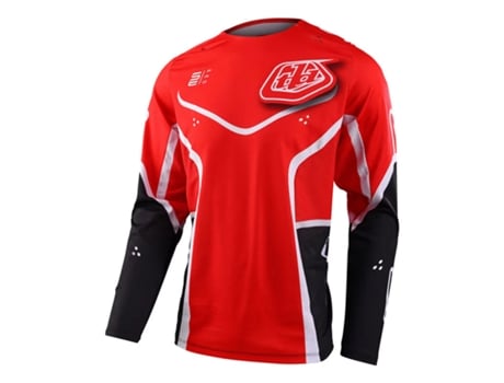 Camiseta de Hombre TROY LEE DESIGNS Radian Seda Rojo (M)