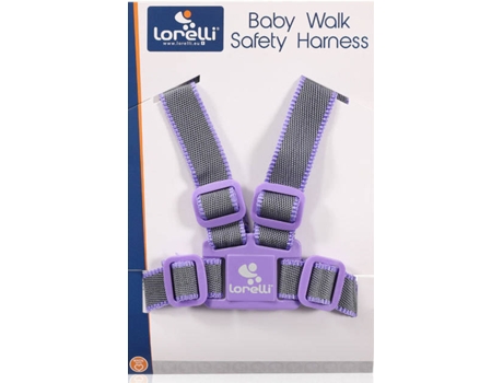 Cinto de caminhada LORELLI Baby Walk Grey & Violet