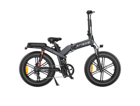 Bicicleta eléctrica ENGWE X20 48V 750W 14.4Ah & 7.8Ah Batería dual - Negro