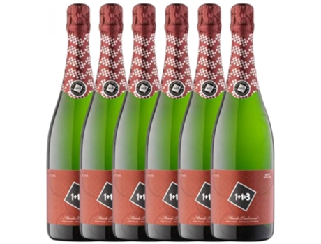 Espumante U MÉS U U Més U 1 + 1 = 3 Brut Nature Cava Joven (0.75 L - 6 unidades)