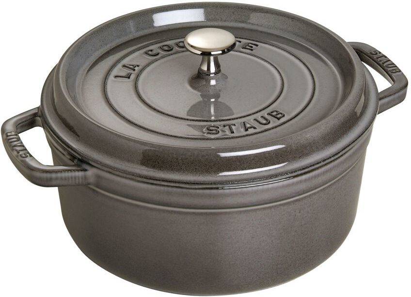 Staub Cacerolacocotte De hierro fundido 18 cm 17 l gris cocotte