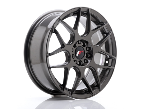 Llanta Japan Racing Jr18 17X7 Et 40 5X108 5X112 Cb 73,1 Gris