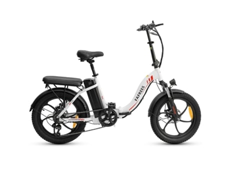 Bicicleta Electrica FAFREES F20 Plegable Blanco