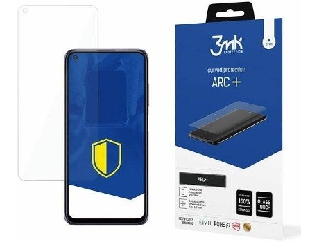 Película Cristal Templado Xiaomi Redmi 9T 3MK Full Cover Transparente