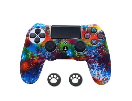 Carcasa para mando PS4 MOROROR Multicolor