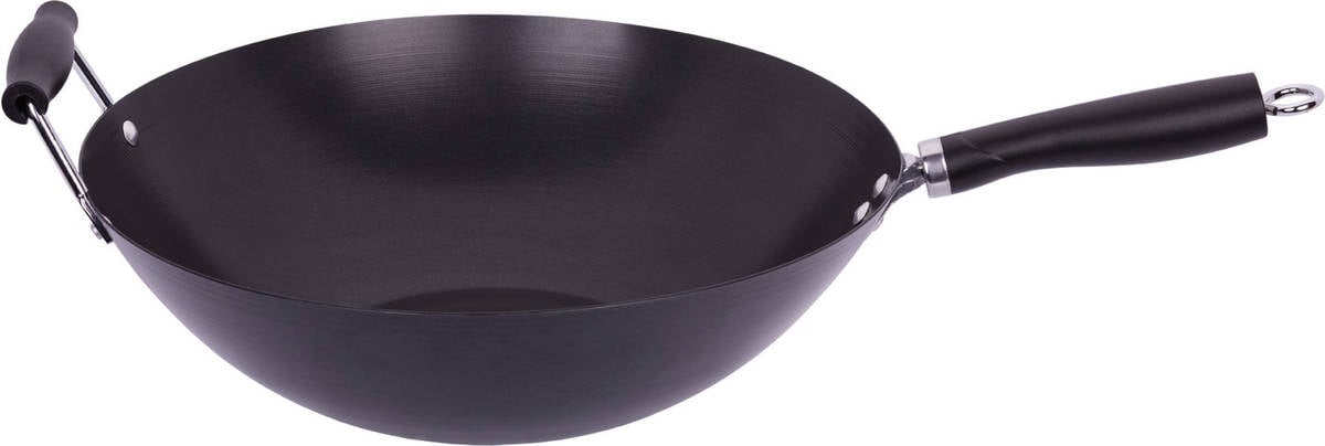 Wok Acero Carbono 35 cm SMILE Inducción