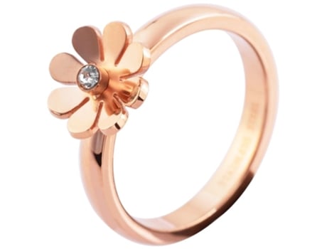 AKZENT Anillo Mujer Rose Gold em Acero Inoxidable Tam.54 0172