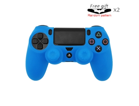 Carcasa para mando PS4 MOROROR Azul