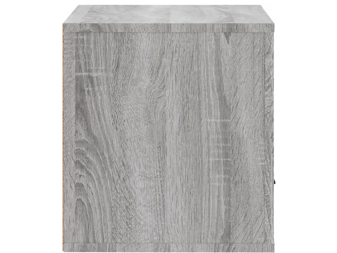 Mueble zapatero pared madera contrachapada negro 70x35x38 cm